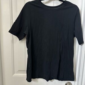 torrid Black Classic Fit Tee with Printed Interior